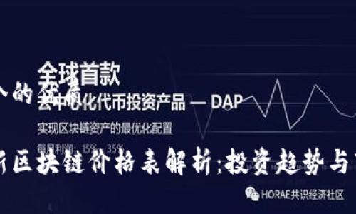 思考一个的优质
漯河最新区块链价格表解析:投资趋势与市场分析
